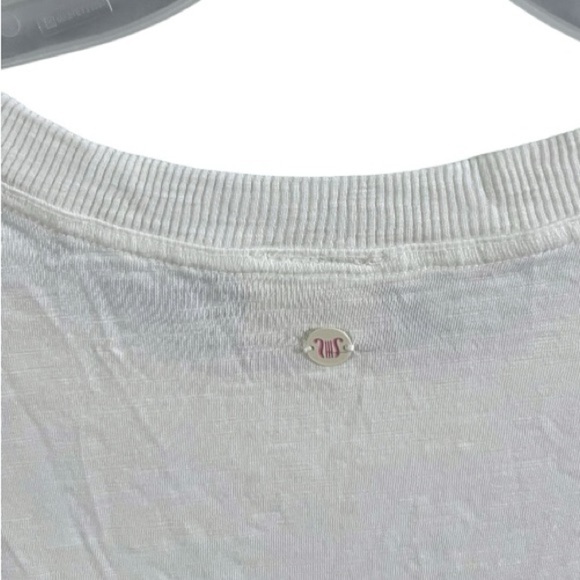 NWT Anthropologie LyreBird Cotton Oversized Graphic Tee Size Small P - Picture 8 of 11